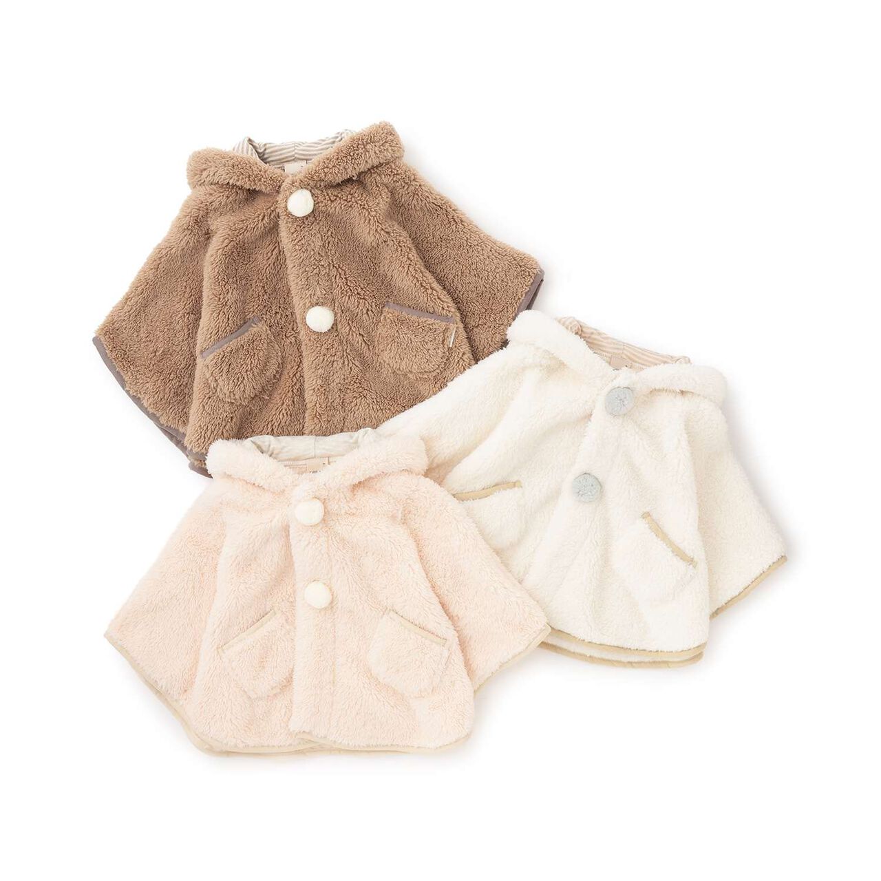 [Antibacterial Deodorant] 2 WAY Animal Boa Cape,Mocha tea, large image number 10