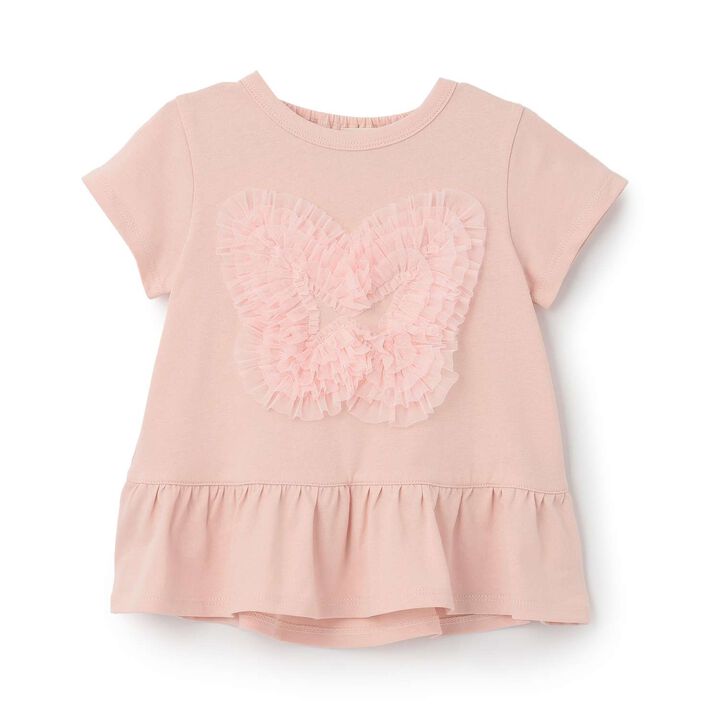 Butterfly Tulle Frill T-Shirt,, medium