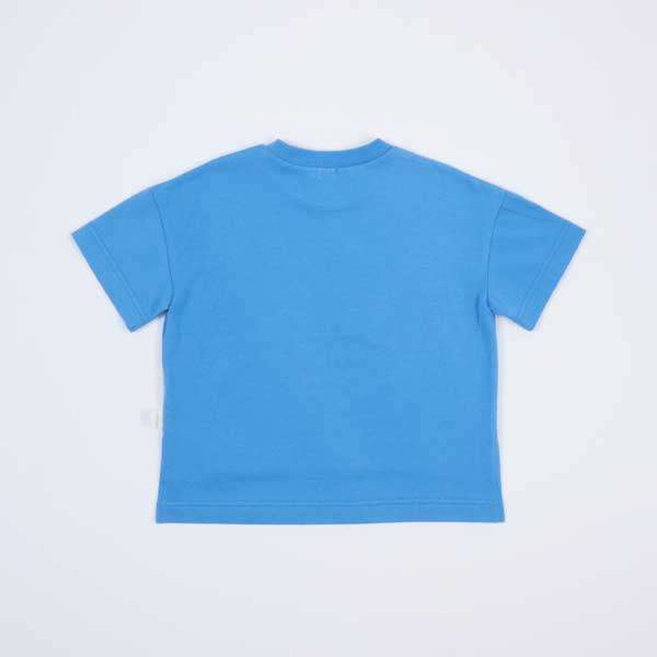 Short Sleeve T-Shirt with Logo Appliqu&eacute; (130),Milky white, large image number 1