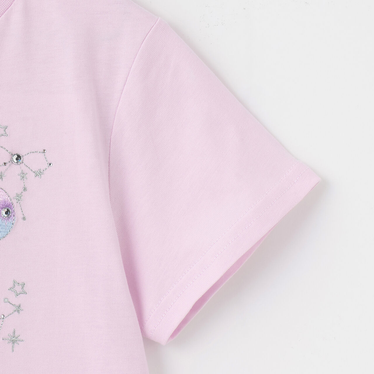 Sparkling Zodiac Logo Short Sleeve T-Shirt [Cool Touch],Pink, large image number 13