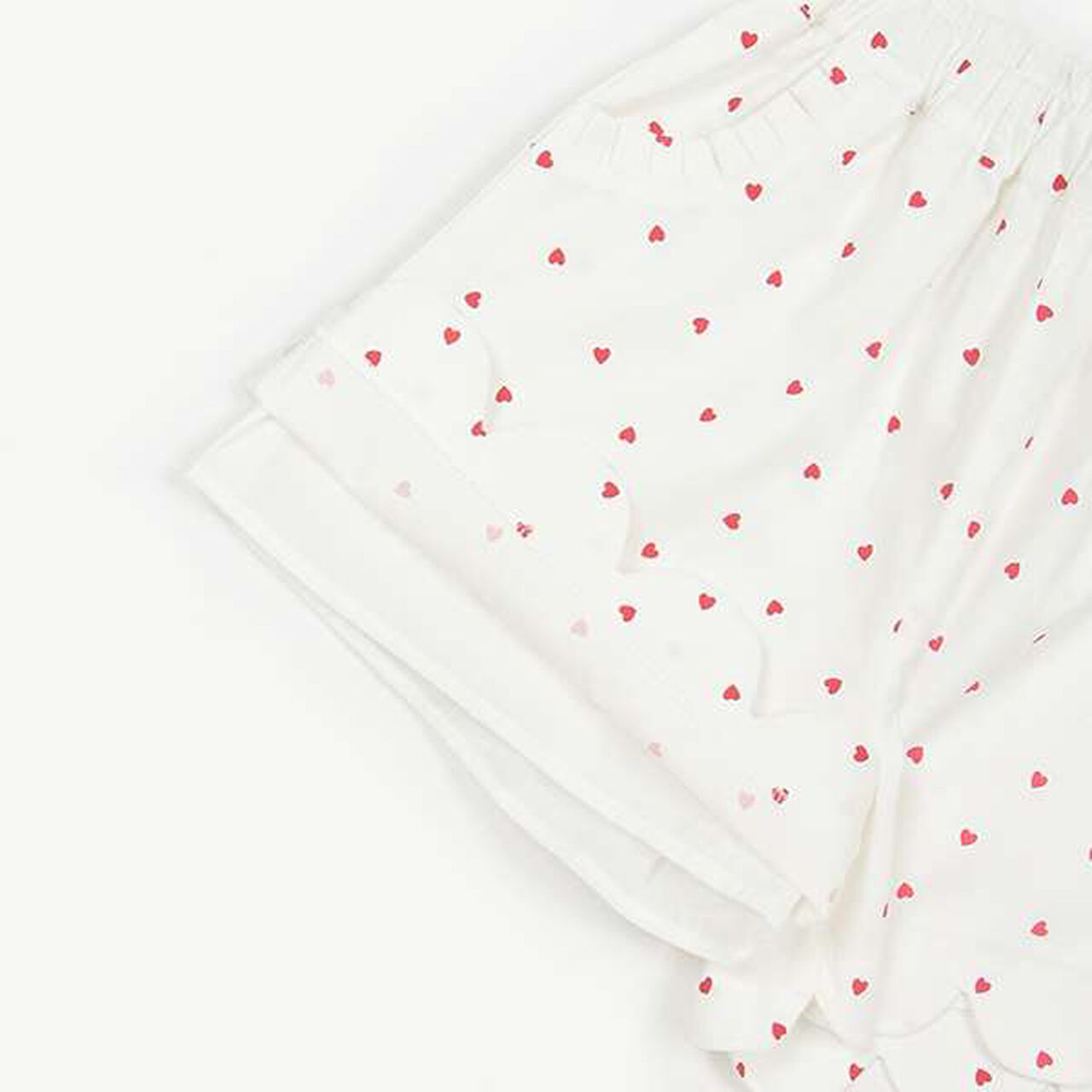 [Link] Scallop Trim Shorts (Junior),Navy, large image number 11