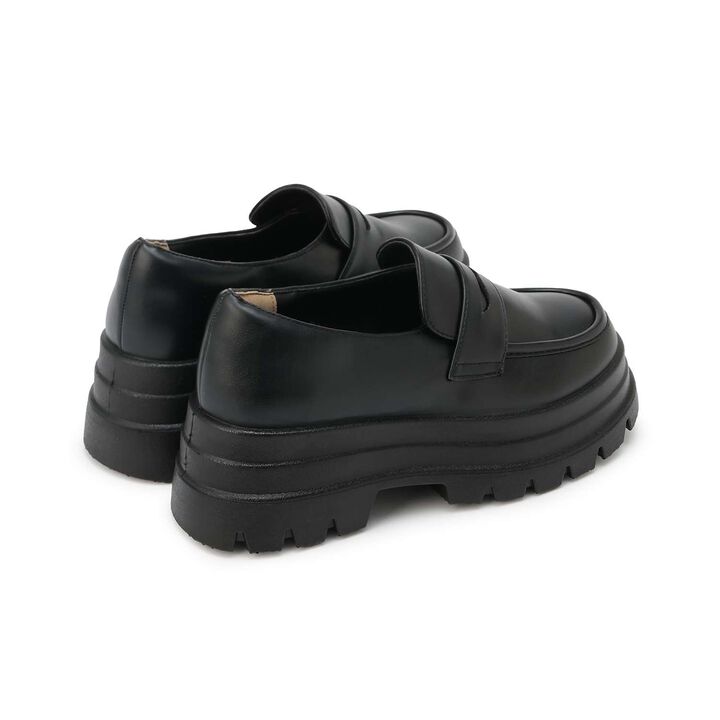 Platform Loafers,Black, medium image number 4