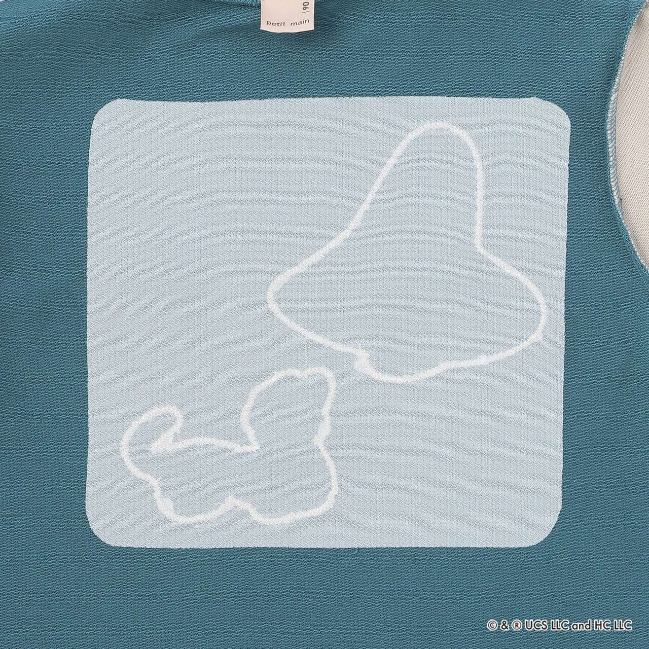 Curious George Layered Long-Sleeve Sweatshirt,Charcoal gray, large image number 13