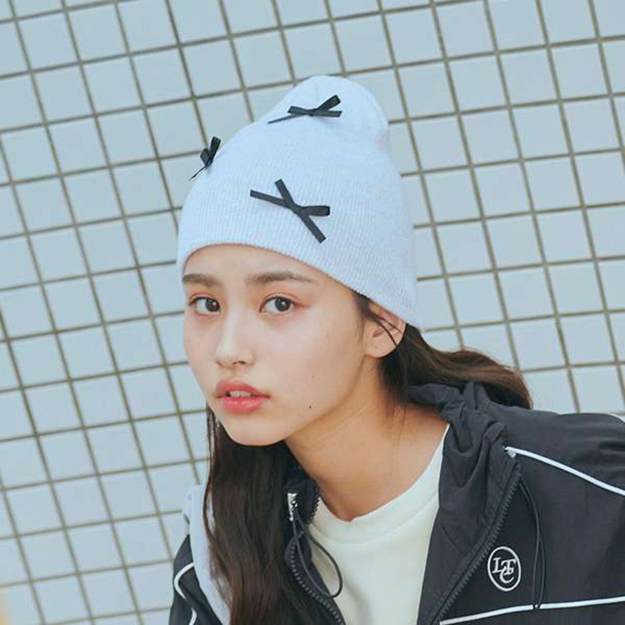 Ribbon Beanie,Gray, large image number 10