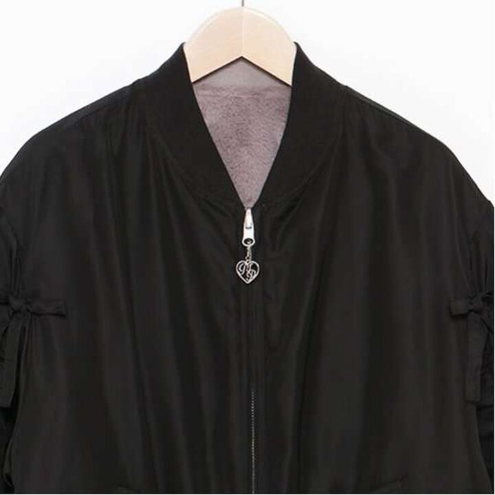 Reversible MA-1 Jacket,Black, medium image number 13