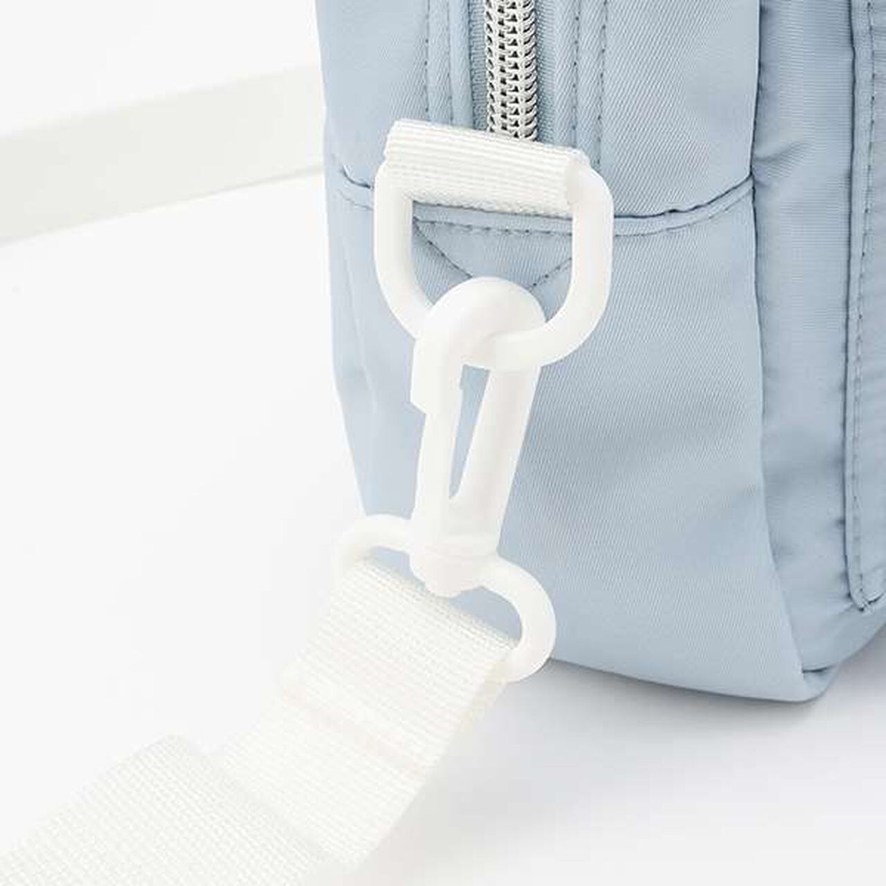 Casual Shoulder Bag with Charm,Black, large image number 7