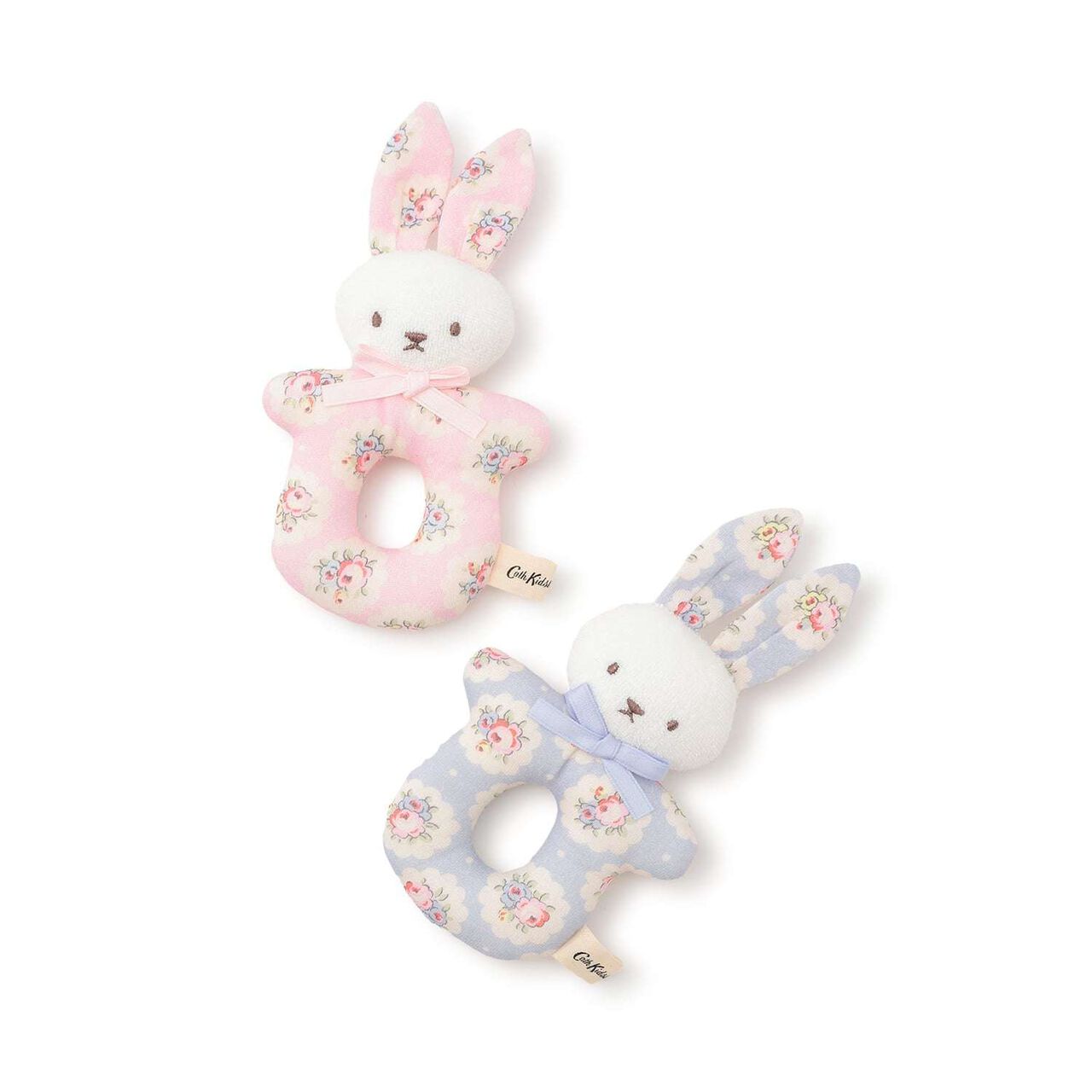 [Cath Kidston] Scallop Rose Ring Rattle,Blue, large image number 3