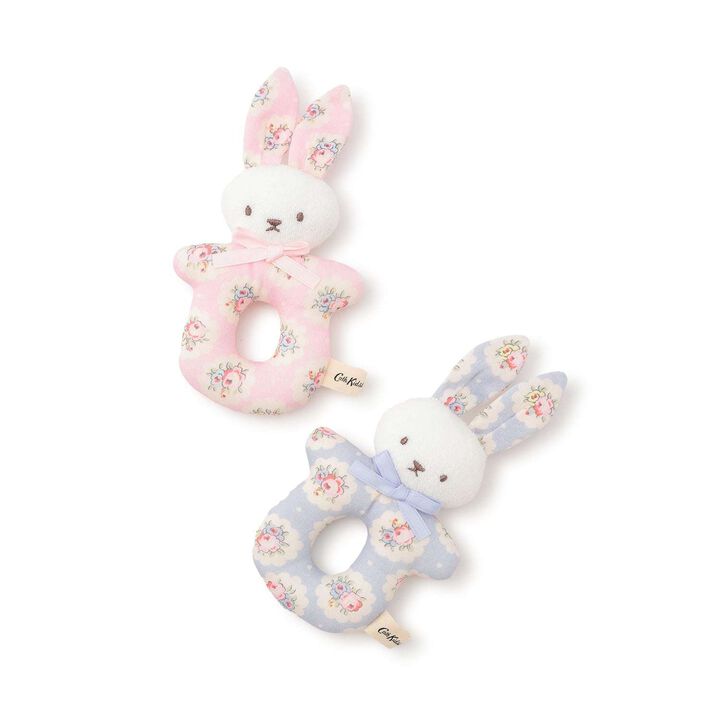 [Cath Kidston] Scallop Rose Ring Rattle,Blue, medium image number 3