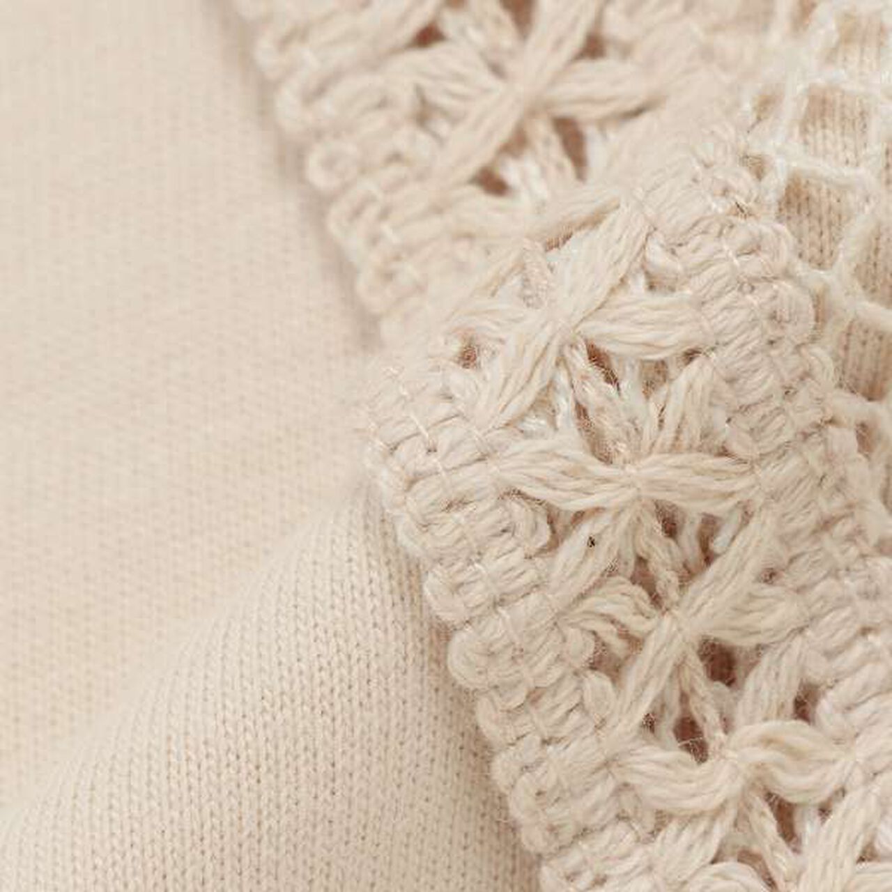 Floral Mesh Tank Top,Ivory, large image number 9