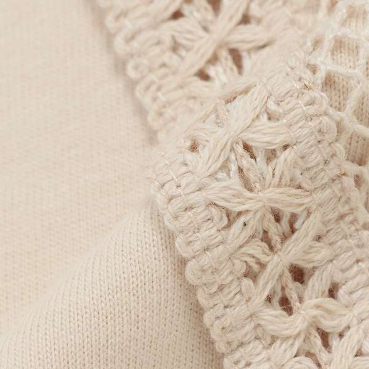 Floral Mesh Tank Top,Ivory, medium image number 9