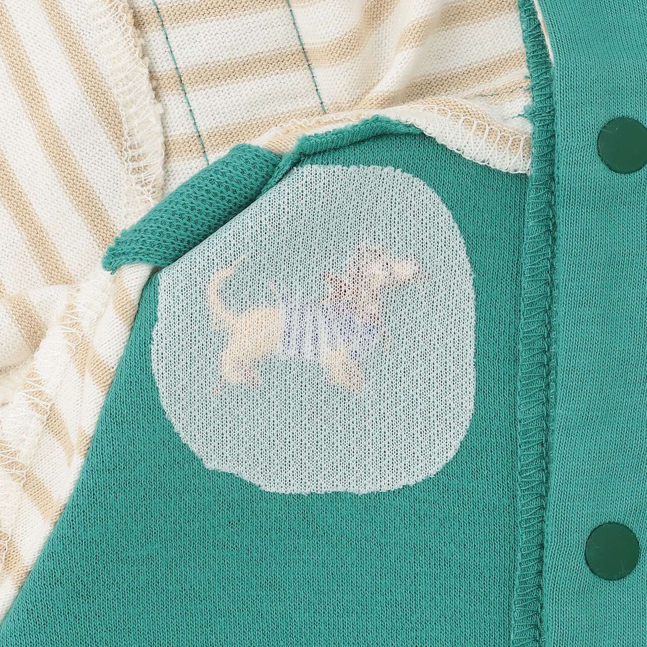 Animal-Style Overall Coverall,Navy, large image number 6