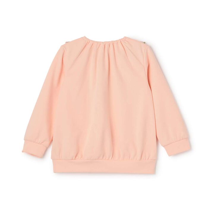 My Melody Liberty Fabric Appliqu&eacute; Sweatshirt,Pearl white, medium image number 1