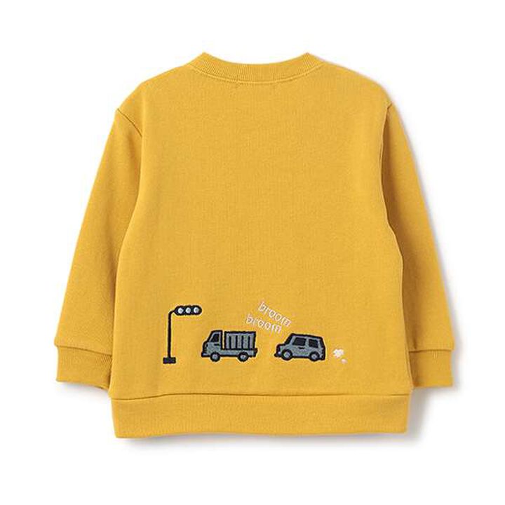 Vehicle Embroidery Sweatshirt,Red, medium image number 1