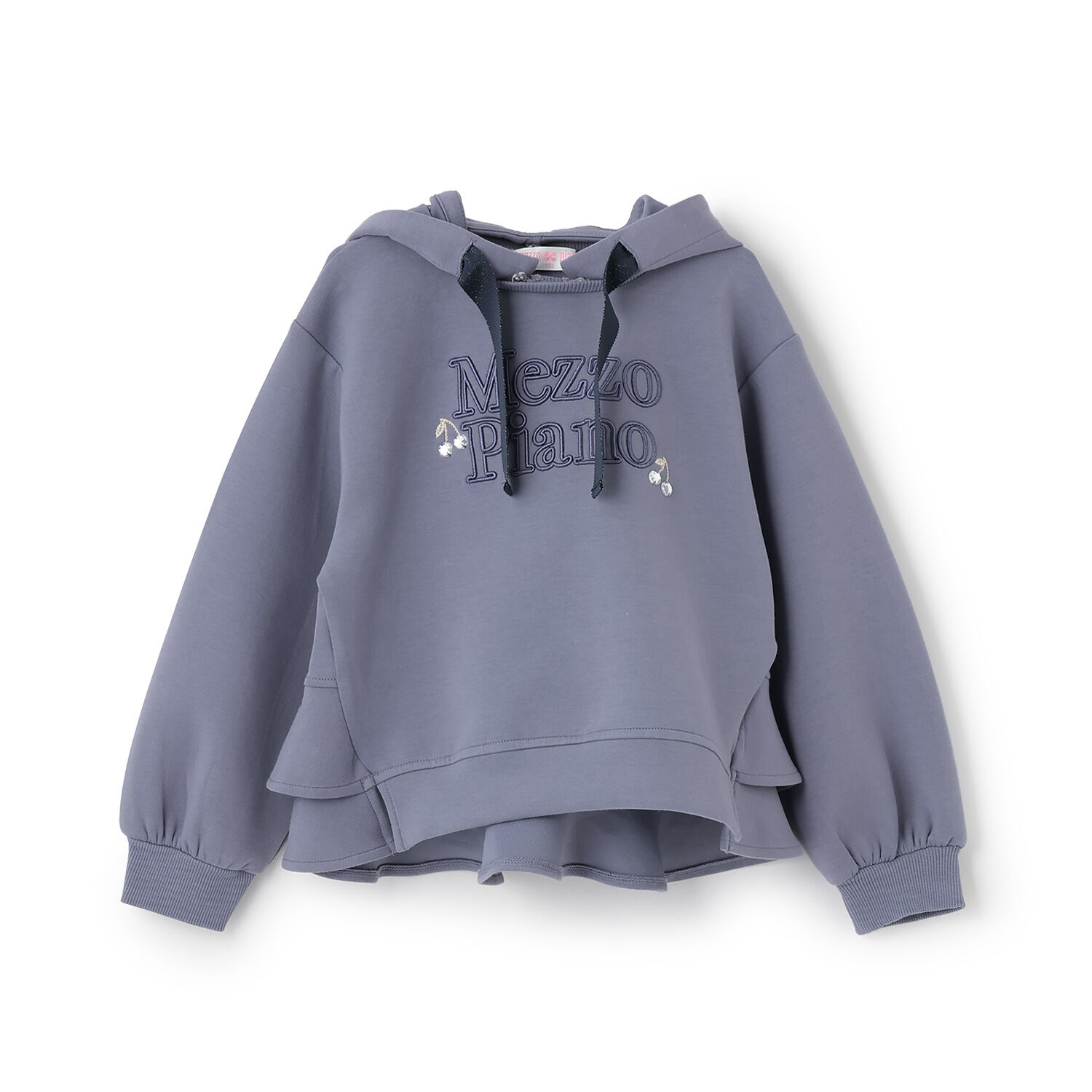 Restock] Mezzo Piano Logo Embroidery Peplum Parka | Narumiya