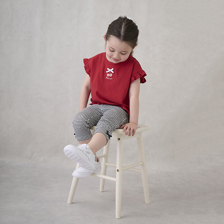 [Affordable] GIRLS 7-length Leggings,Cream, medium image number 14