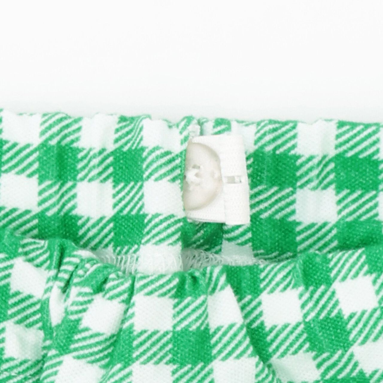 [MOOMIN] Checkered 6-Length Leggings,Gray, large image number 3