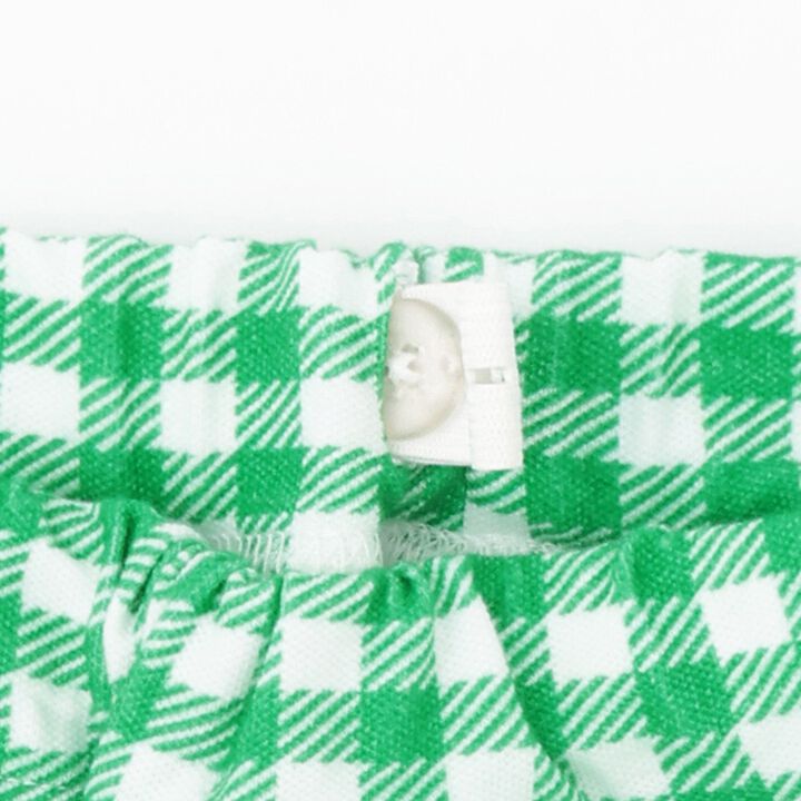 [MOOMIN] Checkered 6-Length Leggings,Gray, medium image number 3