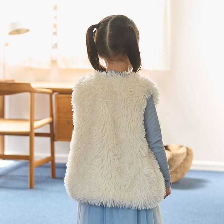 Fluffy and Soft Halloween Fur Vest,Mint, medium image number 20