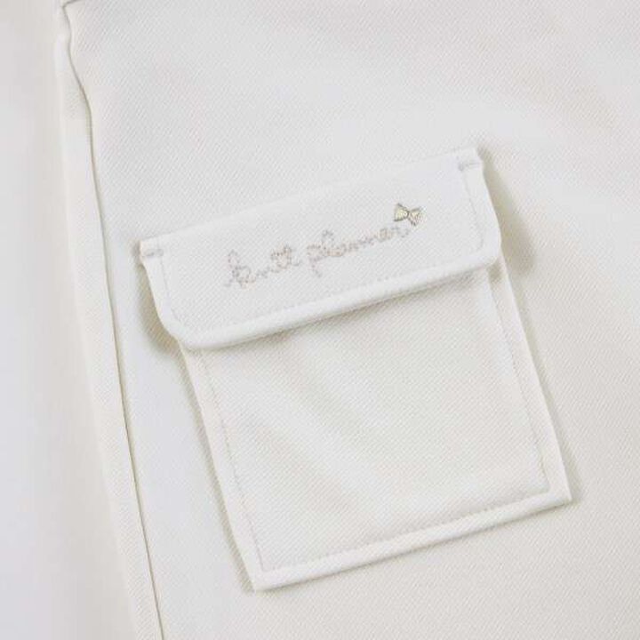 KP Knit Twill Pleated Wrap Pants [100-140],Black, medium image number 7