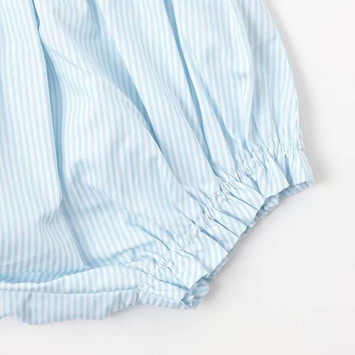 Rabbit Embroidery Docking Dress & Bloomers Set,Light blue, medium image number 9