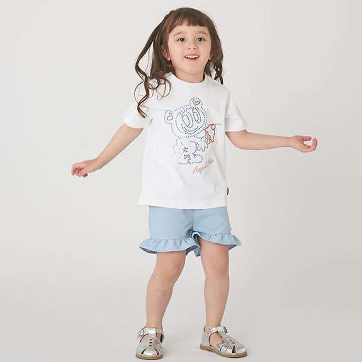 Mr. Nakamura Sparkling Stone T-Shirt [100 cm],White, medium image number 17