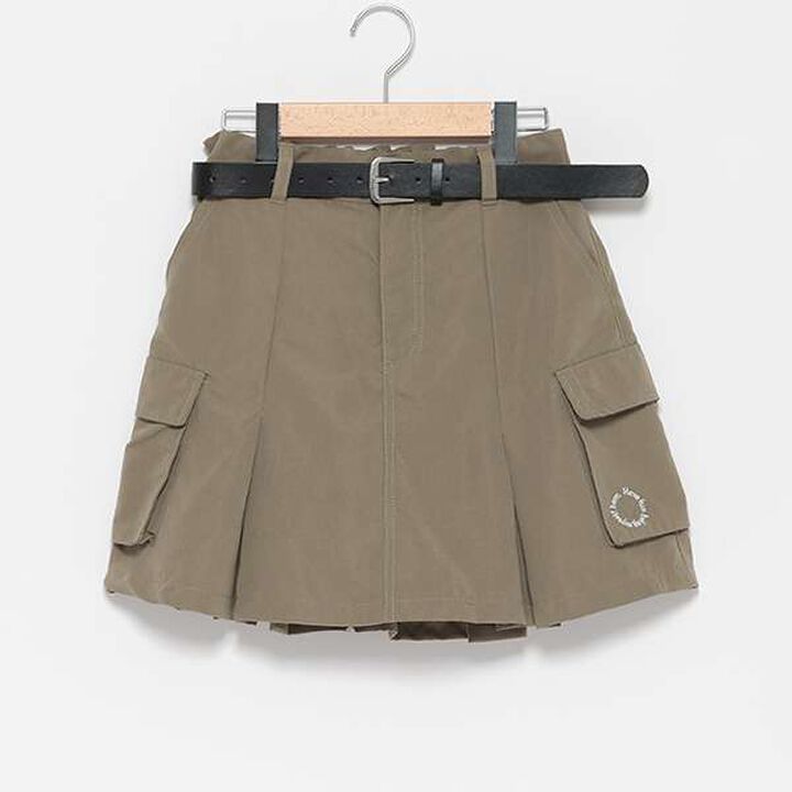 LTXC - Belted Cargo Box Skirt Shorts,Black, medium image number 8