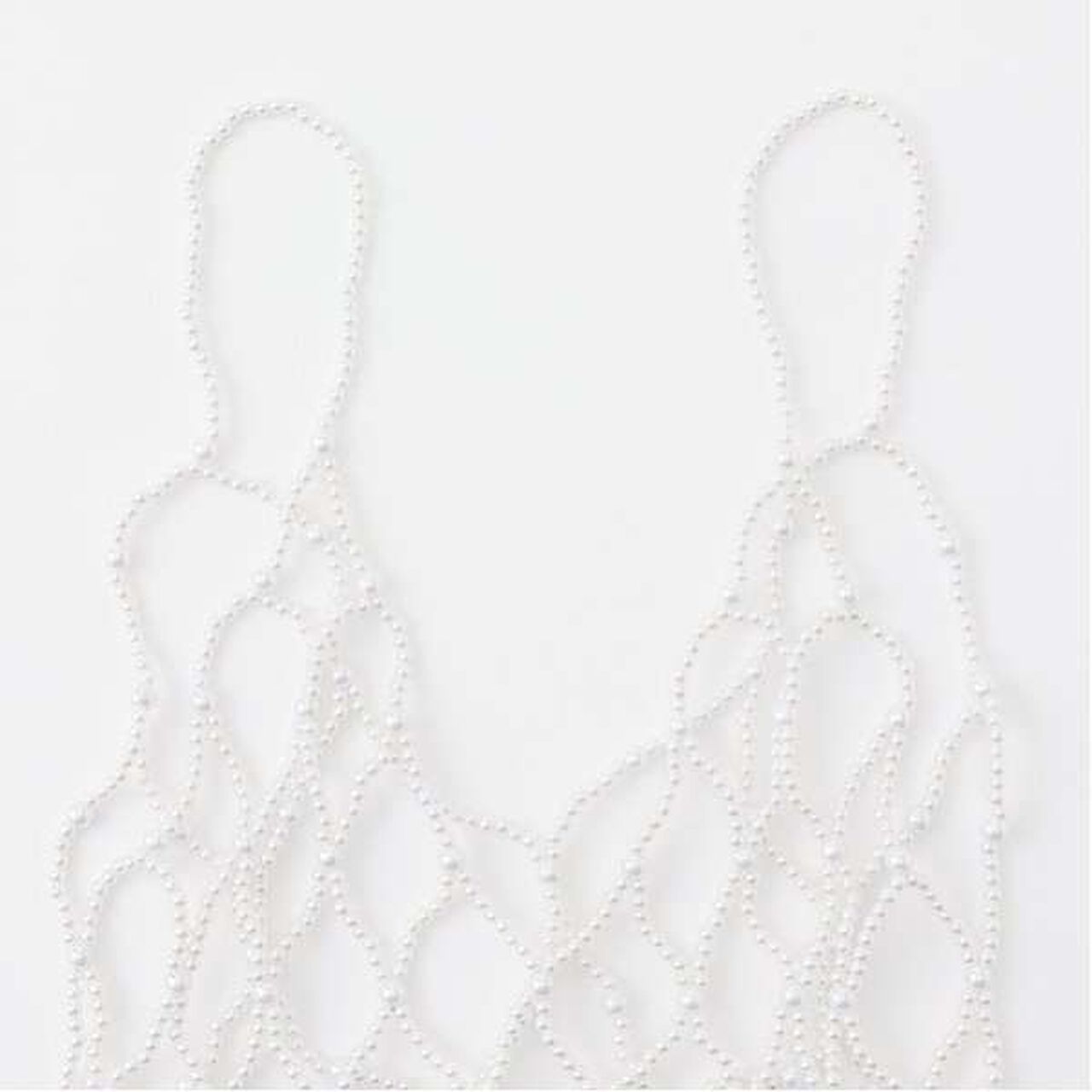 Pearl Beaded Bustier,Multi color, large image number 3