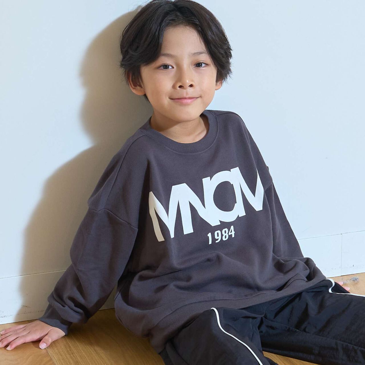 [Muteki Sweatshirt] Stain-Resistant, Quick-Dry & Anti-Pill Wide Sweatshirt [MNCM],Purple, large image number 7