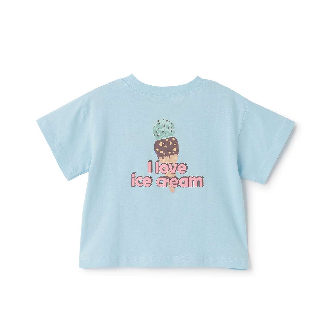 [Affordable/Web Exclusive] Back Print Short Sleeve T-Shirt,Light pink, large image number 27