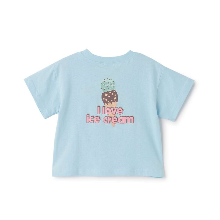 [Affordable/Web Exclusive] Back Print Short Sleeve T-Shirt,Light pink, medium image number 27