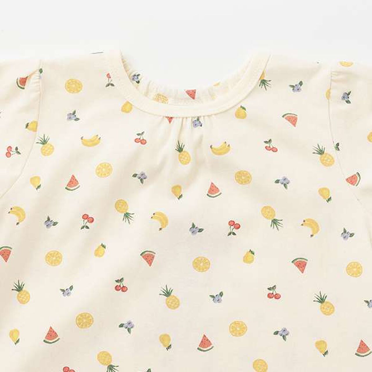 GIRLS Short-Sleeve Pajamas,Cream, large image number 3