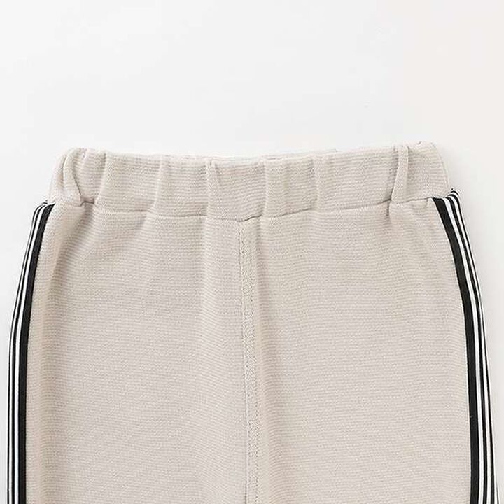 Tomo Pants with Side Line Tapered Design,Greige, medium image number 7