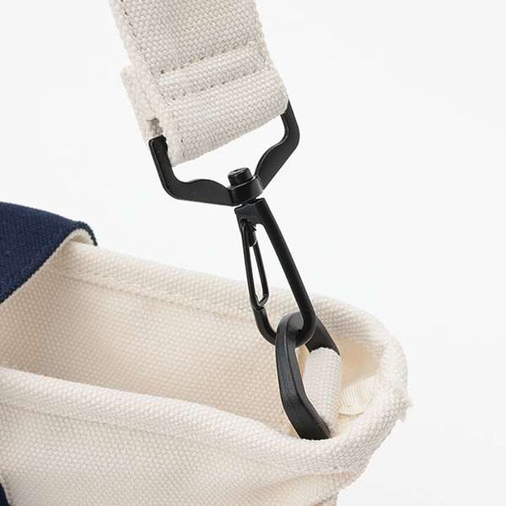 Small Canvas Tote Bag,Navy, medium image number 2