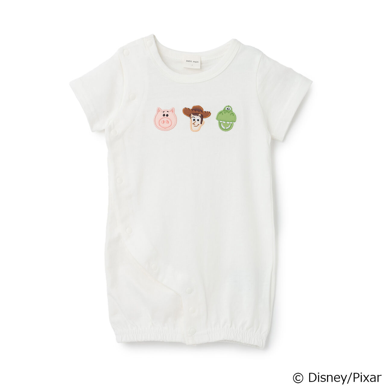 [Disney/Pixar] TOY STORY Appliqu&eacute; 2WAY Romper,Pearl white, large image number 0