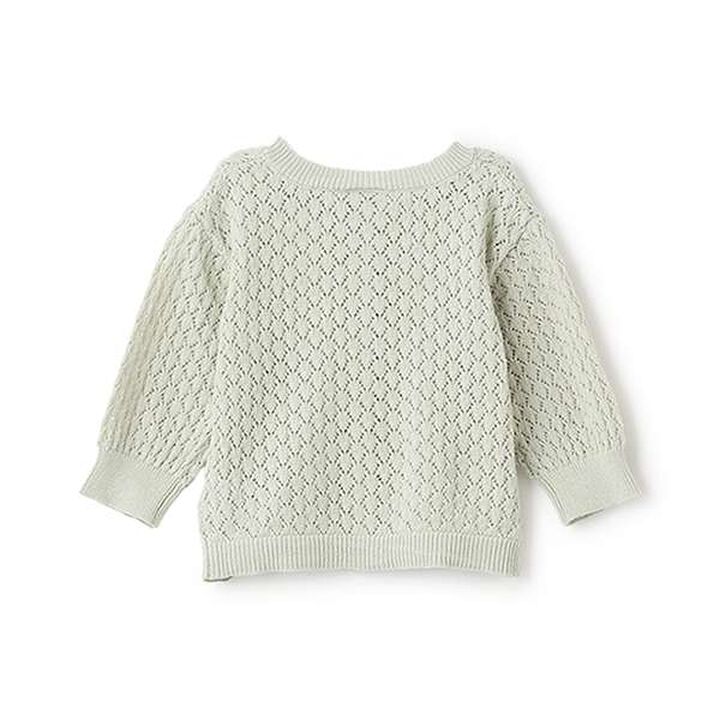 [UV Protection] Openwork Cardigan,Light pink, medium image number 1