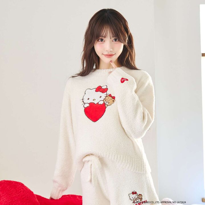 [Sanrio Characters/Hello Kitty] Marshmallow Knit Pullover,, medium