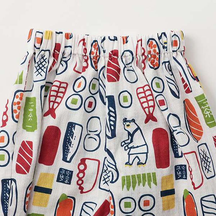 Sushi Print Jinbei,Off white, medium image number 11