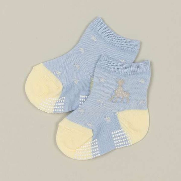 Star Sophie Crew Socks [Made in Japan],Blue, medium image number 0