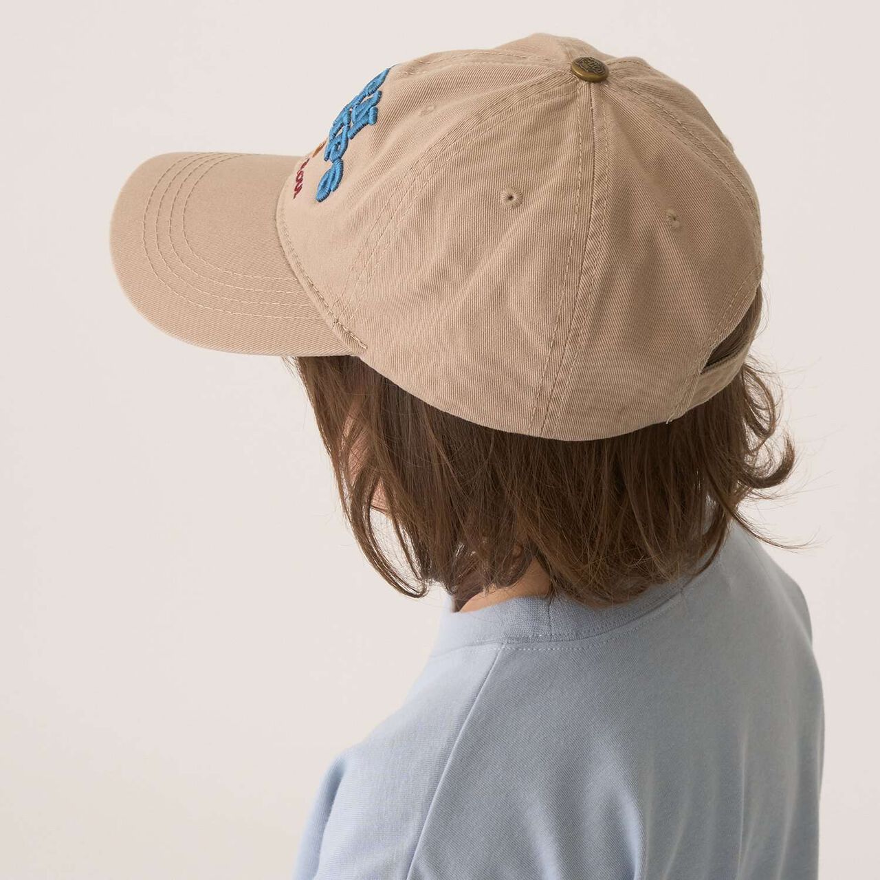 Logo Embroidery Cap,Charcoal gray, large image number 20