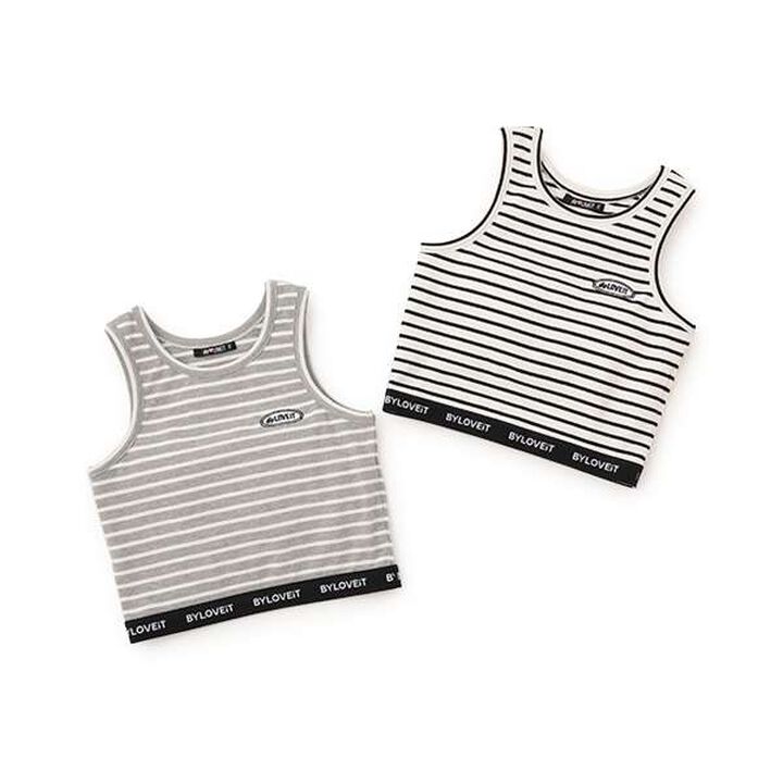 Padded Tank Top,Gray, medium image number 10