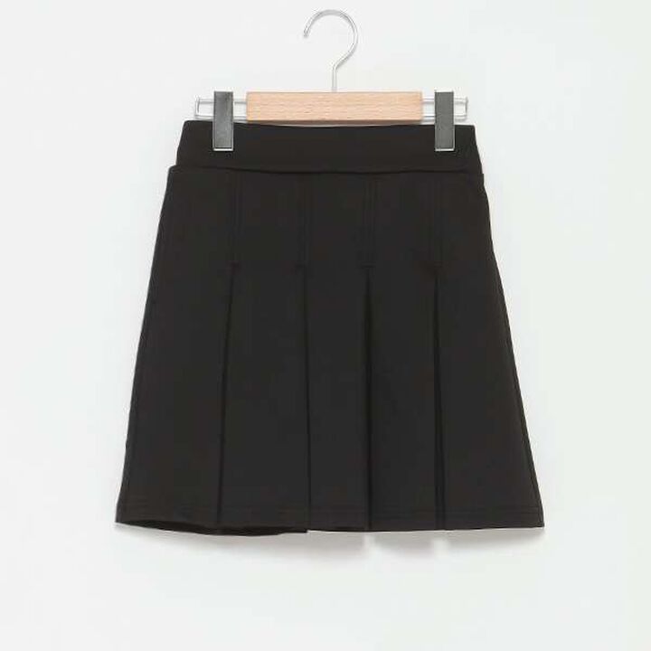 [LTXC] Flare Skirt with Inner Pants Included - Cardboard Box Design,Black, medium image number 4