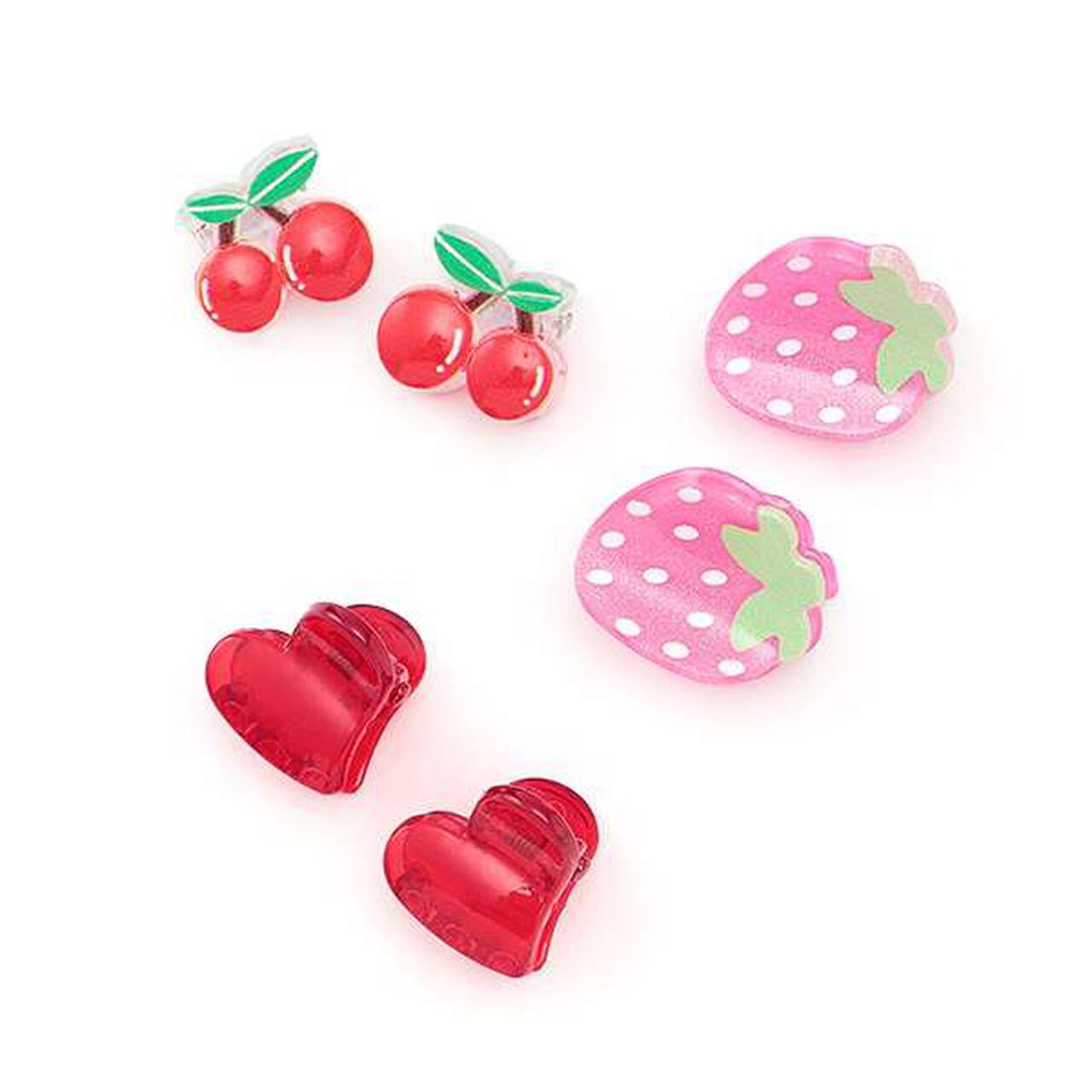 Assorted Mini Hair Clips 2-Piece Set,Pink, large image number 6