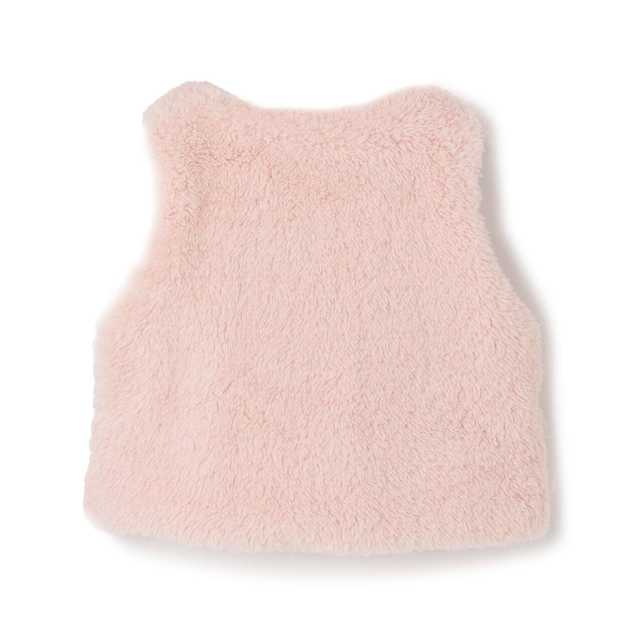 [Antibacterial Deodorizing] Boa Vest,Beige, large image number 3
