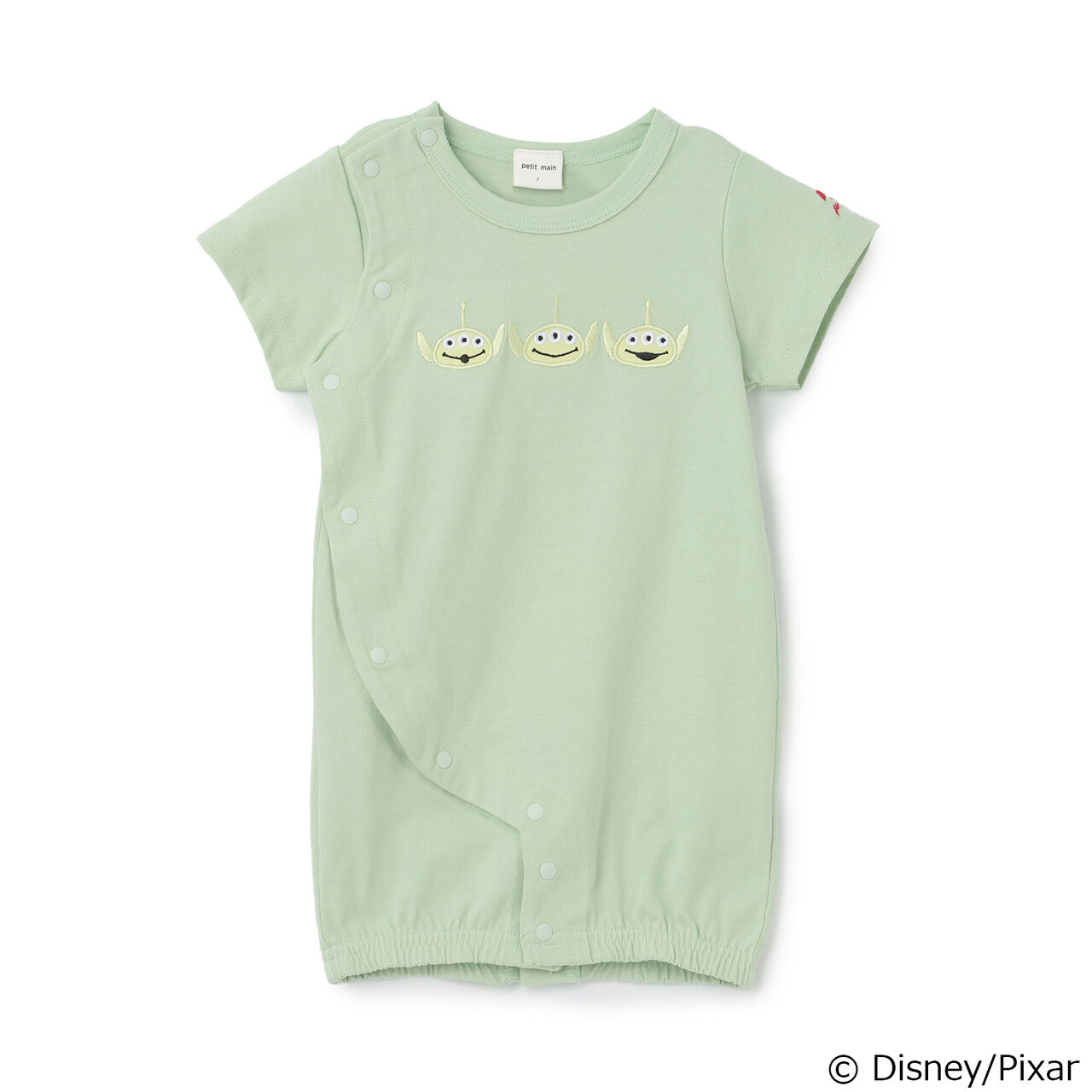 [Disney/Pixar] TOY STORY Appliqu&eacute; 2WAY Romper,Moss green, large image number 0
