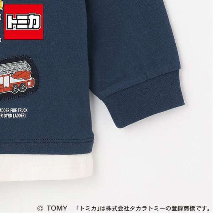 [TOMICA] Car Collection Long-Sleeve T-Shirt,White, medium image number 6