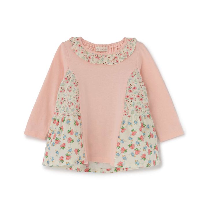 Floral Pattern Tiered Tunic,, medium