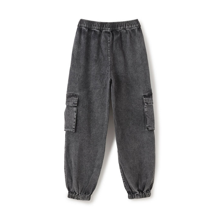 Cool Touch Denim Cargo Pants,Gray, medium image number 1