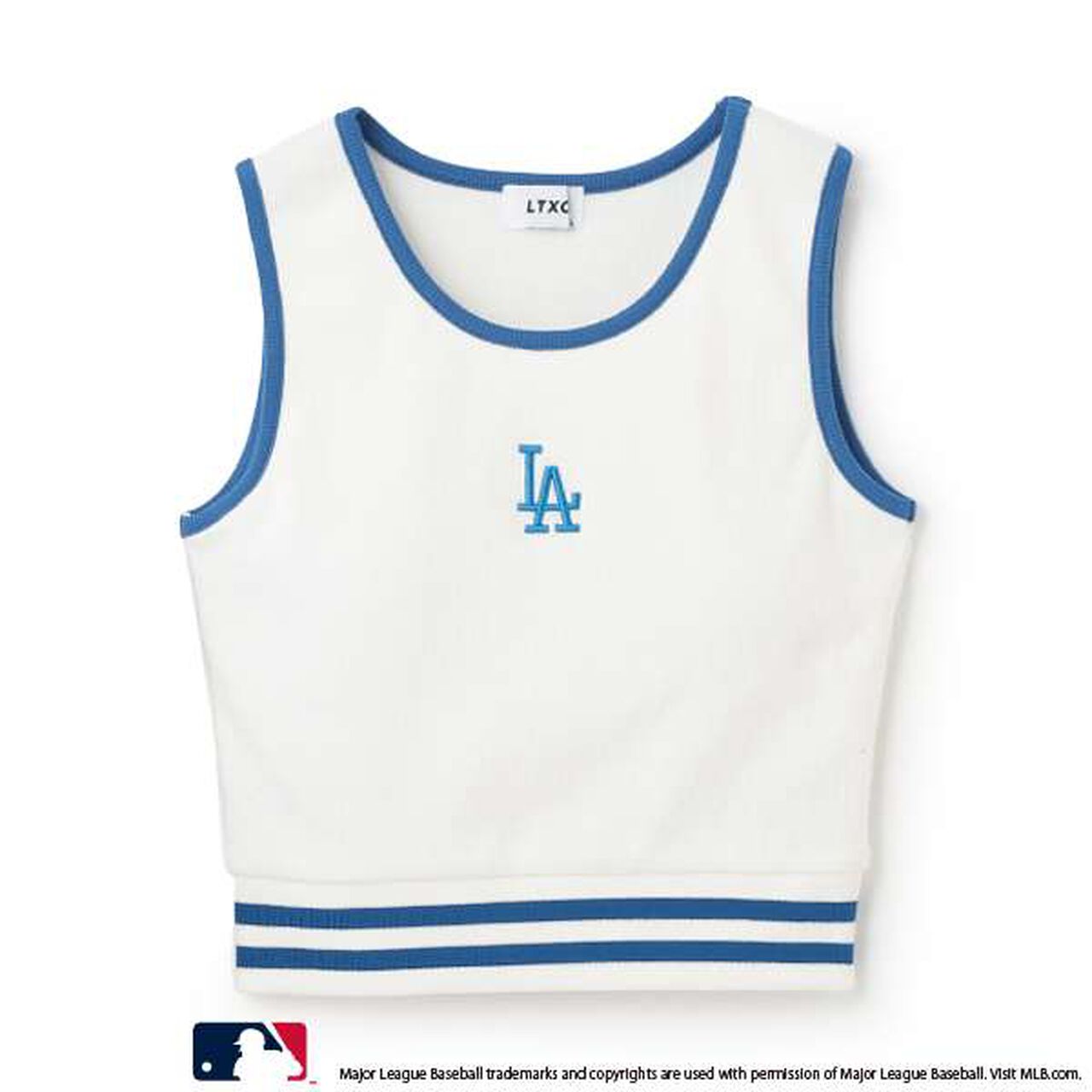 [MLB] Quick-Dry Tank with Cup,Off white, large image number 4