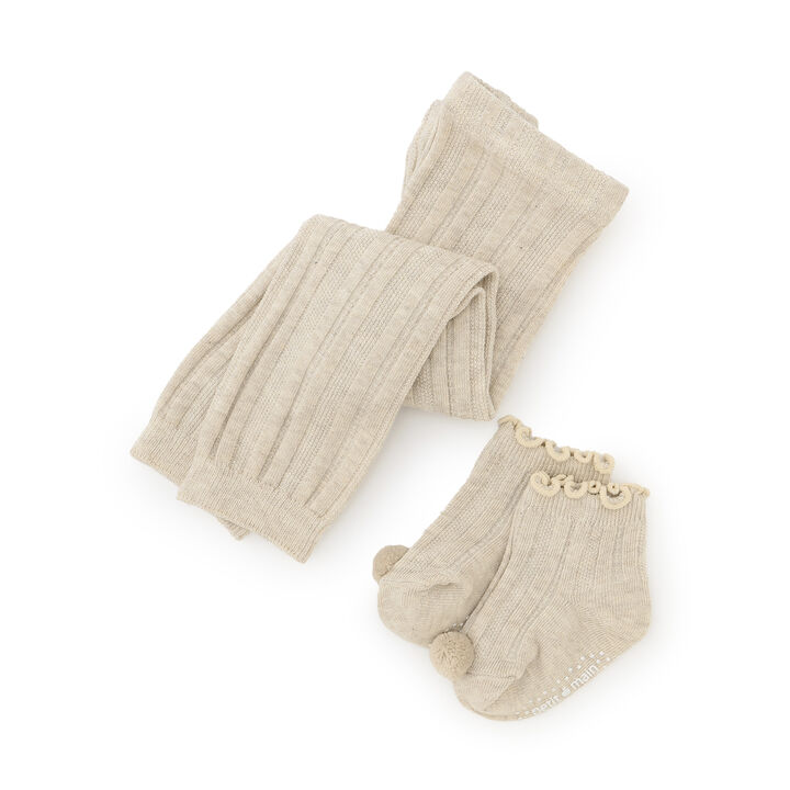 Leggings with Socks Attached,, medium