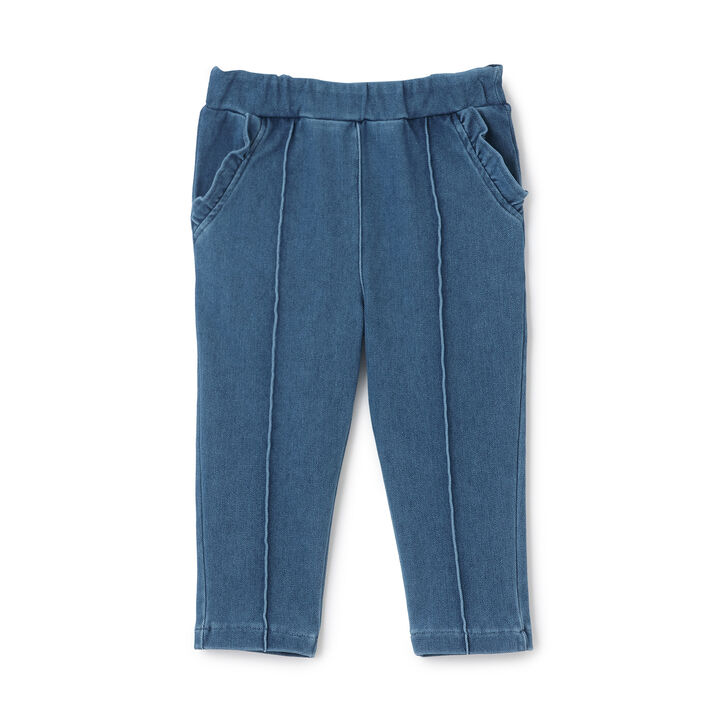 Smile Stain-Resistant Loose Fit Pants,Light pink, medium image number 4